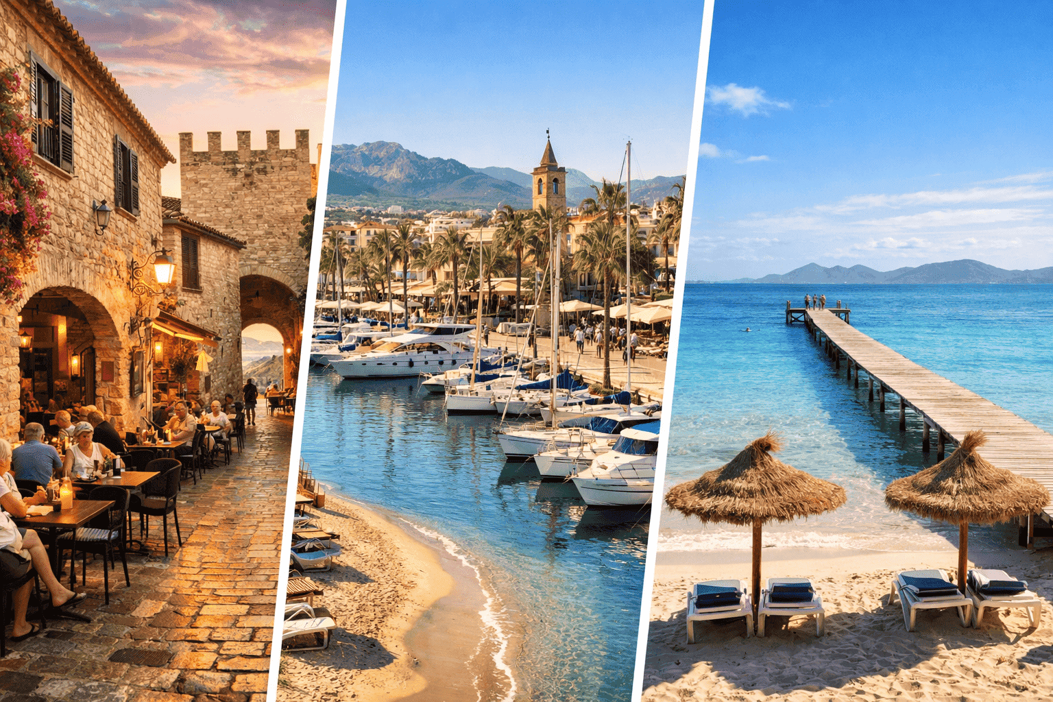 Alcúdia vs Port d’Alcúdia vs Playa de Muro