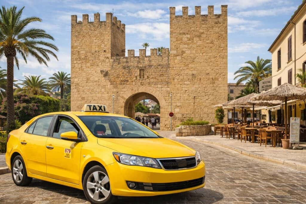taxi alcudia